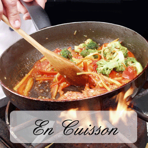Les saveurs en cuisson.