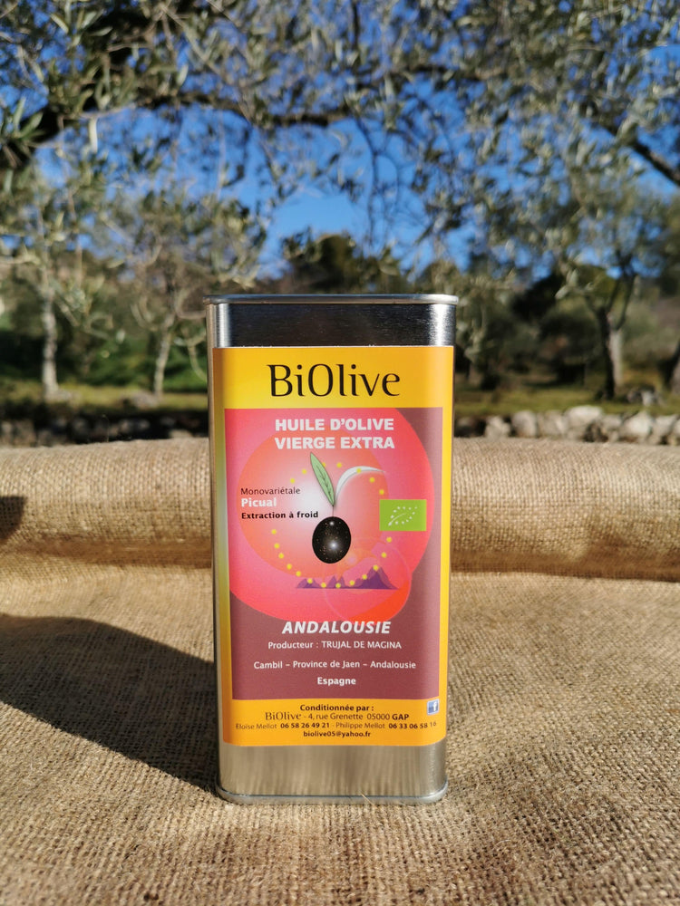 Huile d'olive d'Andalousie (Espagne). Récolte de l'hiver 2022-2023. Saveurs puissantes - Assaisonnement.
