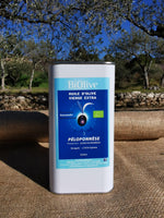 Huile d'olive du Péloponnèse (Grèce).  Récolte de l'hiver 2024-2025. Saveurs fruitées - Assaisonnement & Cuisson.