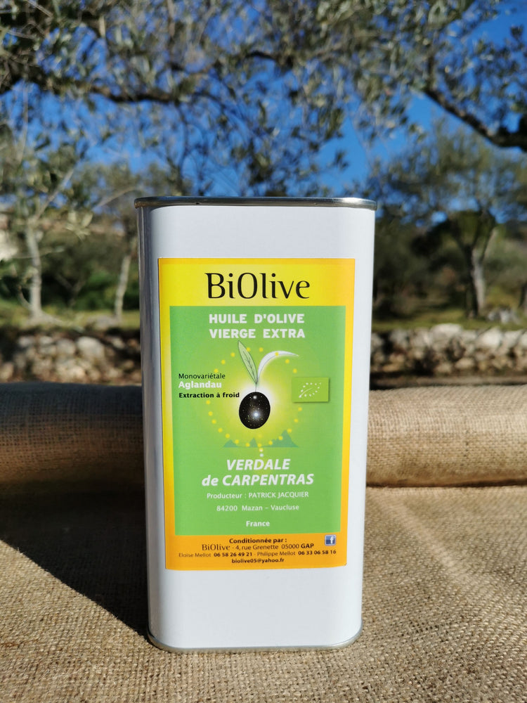 Huile d'olive de Mazan (Vaucluse). Récolte de l'hiver 2024 -2025. Saveurs puissantes - Assaisonnement.
