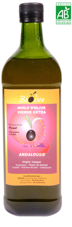 Huile d'olive d'Andalousie (Espagne). Récolte de l'hiver 2022-2023. Saveurs puissantes - Assaisonnement.
